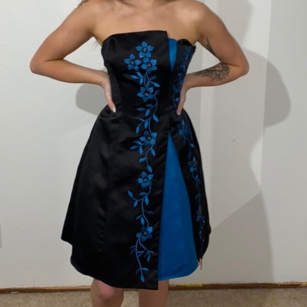 Little black formal dress